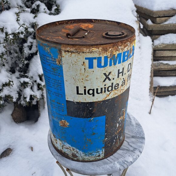 Vintage Tumbler X.H.D. Brake Fluid 5 Gallon Can - Picture 3 of 10